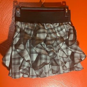 Tess (Small) Plaid Ruffle Skirt